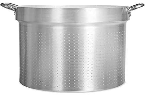 Unbekannt Sieb zylindrischen Dicke von 3 millimeter mit zwei festen griffen Inox, Durchmesser 400 mm Cod. alma17340 von Unbekannt