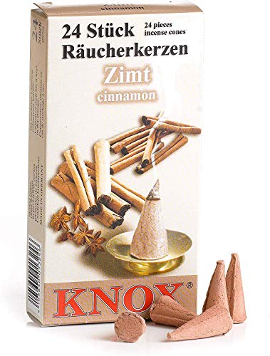 KNOX Sigro Brenner Zimt Räucherkegel, braun, 30 x 30 x 30 cm von KNOX