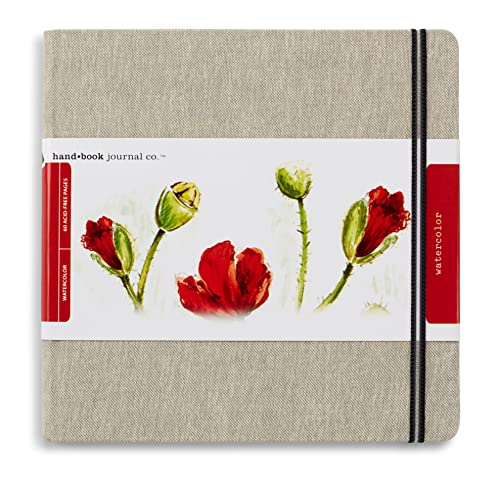 Speedball 769888 Art Journal 20,3 x 20,3 cm NAT.Linen, Papier, 200 g/m², Square von Speedball
