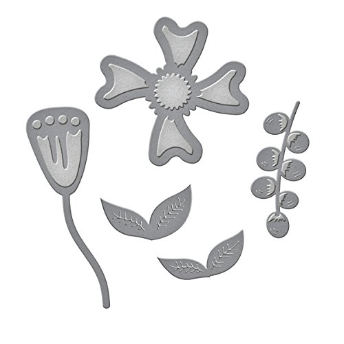 Unbekannt Spellbinders Spellbinders Shapeabilities sterben d-Lites-Stylized Blume, andere, Mehrfarbig von Spellbinders