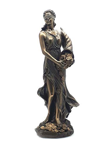 Unbekannt Statue griechische Göttin Fortune/Tyche/Glück/Fortuna (dekorative Bronze 12,59 Zoll / 32cm)… von Veronese