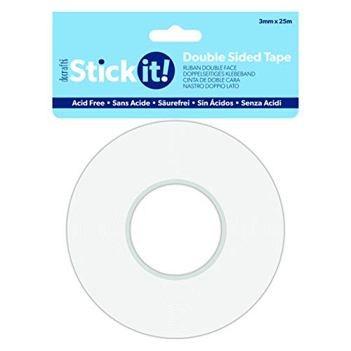 Unbekannt Stick it! Doppelseitiges Klebeband, 3 mm x 25 M Unbekannt Stick it! Doppelseitiges Klebeband, 3 mm x 25 M von STICK IT