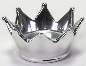 Unbekannt Teelichthalter Krone (7,7 x 4 cm) 2er-Set von Unbekannt