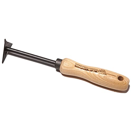 Unbekannt Triangel-Fugenkratzer geschmiedet - mit 14 cm langem Griff aus Eschenholz - Krumpholz Gartengerät Unbekannt Triangel-Fugenkratzer geschmiedet - mit 14 cm langem Griff aus Eschenholz - Krumpholz Gartengerät von Unbekannt
