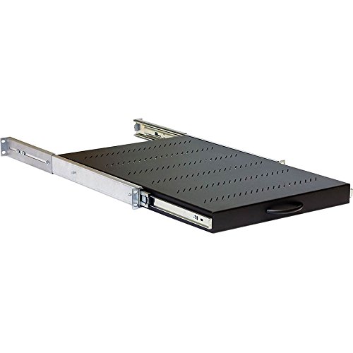 Tritón RAB-UP-X19-A1 48,26 cm (19 Zoll) Fachboden ausziehbar, 1HE schwarz von Tritón