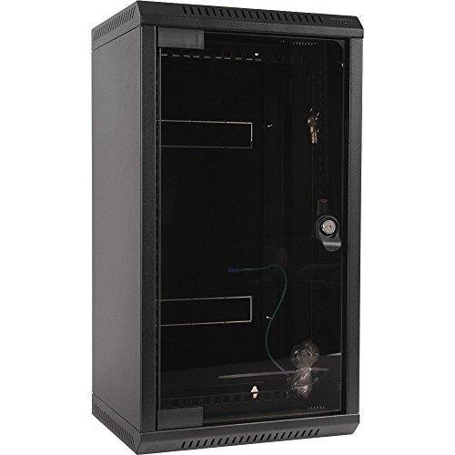 Unbekannt Tritón RKA-10-AS3-BAX-X1 25,4-48,26 cm (10-19 Zoll) Wandschrank Hybrid mit Sichttür schwarz von Unbekannt