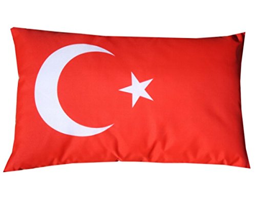 Flaggen Pehl Türkei Kissen Fahnen Deko Autokissen Fan beide, ca. 28 x 40 cm Flaggen Pehl Türkei Kissen Fahnen Deko Autokissen Fan beide, ca. 28 x 40 cm von Flaggen Pehl