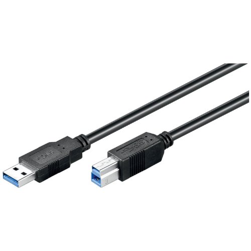 Unbekannt USB 3.0 SuperSpeed Kabel; USB 3.0 AB 180 SCHWARZ 1.8m PL Unbekannt USB 3.0 SuperSpeed Kabel; USB 3.0 AB 180 SCHWARZ 1.8m PL von Unbekannt