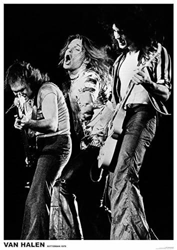 Unbekannt Van Halen Poster Rotterdam 1979 von Unbekannt