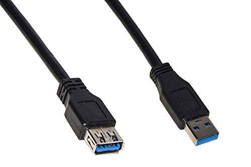 LINK Verlängerungskabel USB 3.0 Stecker A männlich/weiblich aus Kupfer 1 m von LINK