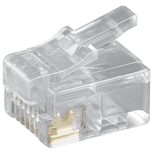 Unbekannt Westernstecker für Rundkabel; TEL MODU RJ12 6P6C ROUND PLUG Unbekannt Westernstecker für Rundkabel; TEL MODU RJ12 6P6C ROUND PLUG von Unbekannt