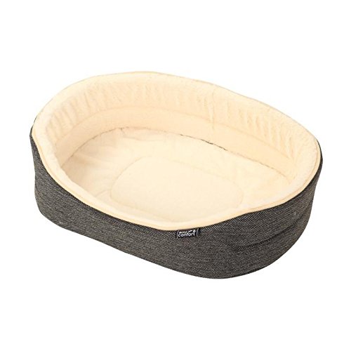 Unbekannt codico 6 cou203 _ 1.000 Stück Hundebett Design Fleece Farbe Polyester Schokolade/Beige 75 x 58 x 20,5 cm von Unbekannt