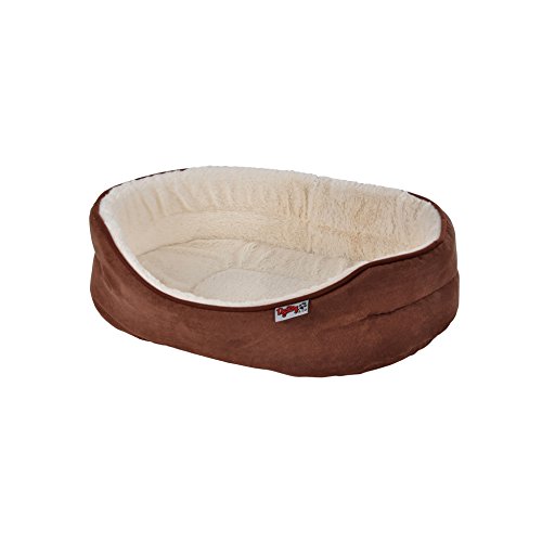 Unbekannt codico 6 cou279ch T60 Hundebett Design Fleece Farbe Polyester Schokolade/Beige 60 x 43 x 16 cm von Unbekannt