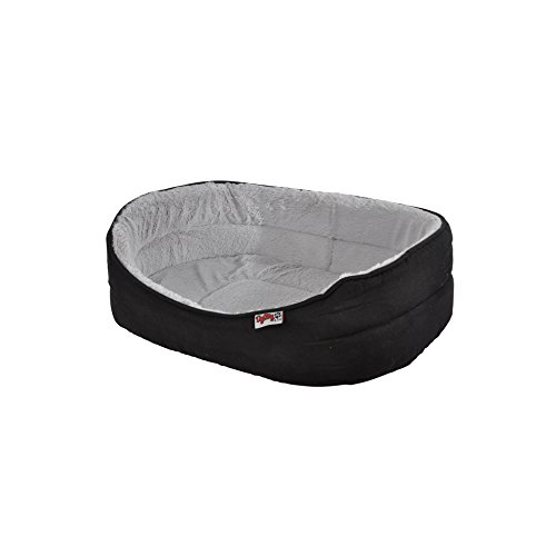 CODICO 6 cou279nr T45 Hundebett – Design Fleece Farbe Polyester schwarz 45 x 28 x 11,5 cm von CODICO