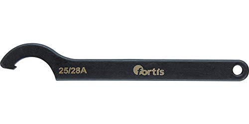 Unbekannt fortis Hakenschlüssel DIN 1810 A 25-28 mm mit Nase Fortis von Unbekannt
