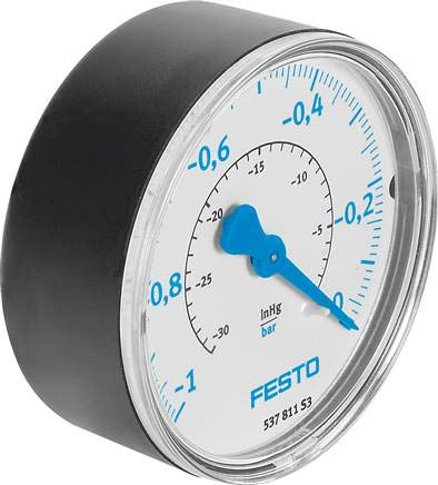 VAM-40-V1/0-R1/8-EN (537810) Vakuummeter Nenngröße Manometer:40 Anschlusslage:Rückseite zentrisch von Festo