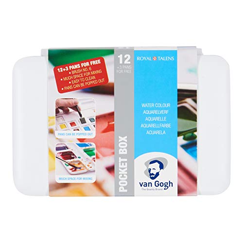 Van Gogh Aquarellfarben im Taschenformat 12 + 3 von van Gogh