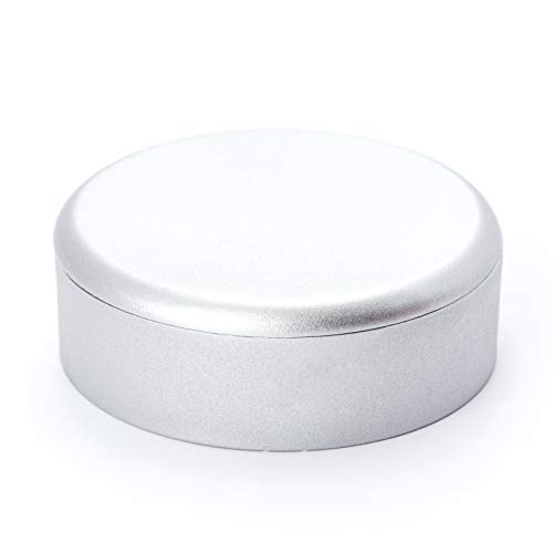 ORION LIGHTSTYLE Verteilerdose PVC Baldachin Deckendose Rosette Abzweigdose Abdeckung, silber, 1 Stück, rund, 70mm von ORION LIGHTSTYLE