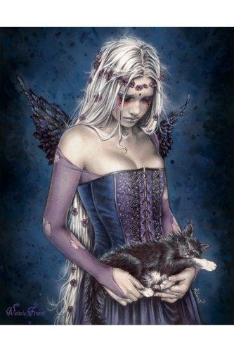 Victoria Frances – Angel of Death – 40 x 50 cm Kunstdruck/Poster von Unbekannt