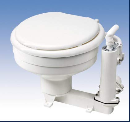 WC mit Bajonett-Deckel und Kunststofftoilettenschüssel - RM69 WC mit Bajonett-Deckel und Kunststofftoilettenschüssel - RM69 von Unbekannt