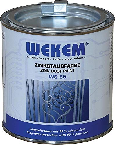 WEKEM Zinkstaubfarbe WS85 dunkelgrau, metallisch matt 800 g Dose WEKEM Zinkstaubfarbe WS85 dunkelgrau, metallisch matt 800 g Dose von Unbekannt