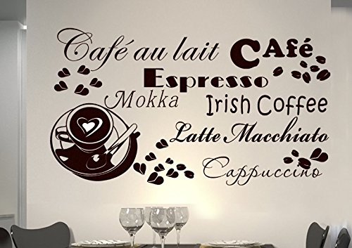 Wandtattoo wandaufkleber Aufkleber Wandsticker wall sticker Wohnzimmer Schlafzimmer Kinderzimmer KuCHE 30 Farben zur Wahl Wandtext Wandwort Wandspruch spruch Zitat Kuche Schriftzug CAFE COFFEE KAFFEE KuCHE coffee wkf20(Printed Sticker) Wandtattoo wandaufkleber Aufkleber Wandsticker wall sticker Wohnzimmer Schlafzimmer Kinderzimmer KuCHE 30 Farben zur Wahl Wandtext Wandwort Wandspruch spruch Zitat Kuche Schriftzug CAFE COFFEE KAFFEE KuCHE coffee wkf20(Printed Sticker) von Unbekannt