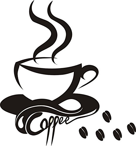 Wandtattoo wandaufkleber Aufkleber Wandsticker wall sticker Wohnzimmer Schlafzimmer Kinderzimmer Kueche Schriftzug CAFE COFFEE KAFFEE 30 Farben zur Wahl cafe02 (070 schwarz, Size 1:ca.5x6cm(ohne Kaffeebohnen u.Schrift)) Wandtattoo wandaufkleber Aufkleber Wandsticker wall sticker Wohnzimmer Schlafzimmer Kinderzimmer Kueche Schriftzug CAFE COFFEE KAFFEE 30 Farben zur Wahl cafe02 (070 schwarz, Size 1:ca.5x6cm(ohne Kaffeebohnen u.Schrift)) von Unbekannt