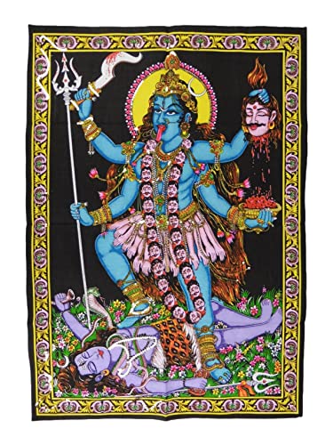 Indischer Wandbehang, Motiv: Kali von Ancient Wisdom