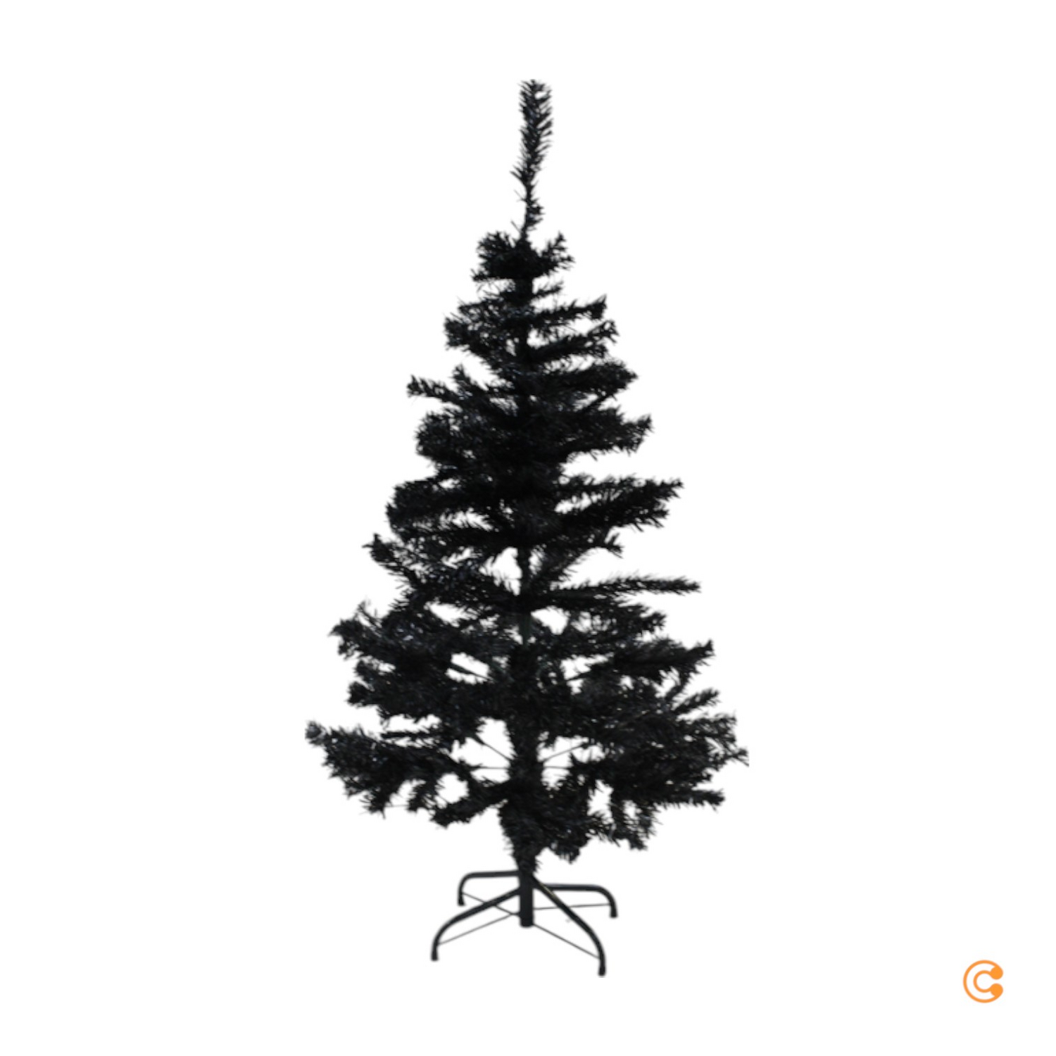 Weihnachtsbaum Tannenbaum Deko Weihnachtsbaum Kunstbaum 120 Cm Black  B-Ware von Unbekannt