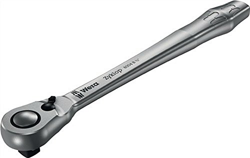 Wera 05004034001 8004 B Zyklop Metal-Knarre mit Umschalthebel mit 3/8Zoll-Antrieb , 3/8 Zoll x 222.0 mm von Wera