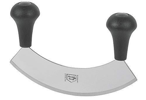 Westmark Wiegemesser/Kräuter- und Pizzaschneider, mit 1 Klinge, Rostfreier Edelstahl/Kunststoff, Silber/Schwarz, 12932270, 17 x 12.6 x 3.8 cm Westmark Wiegemesser/Kräuter- und Pizzaschneider, mit 1 Klinge, Rostfreier Edelstahl/Kunststoff, Silber/Schwarz, 12932270, 17 x 12.6 x 3.8 cm von Unbekannt