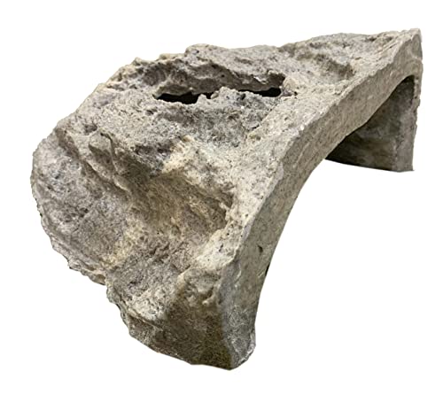 Wet Box in Steinoptik Höhle für Reptilien und Amphibien (26x16x30cm, Granite) von Dragon