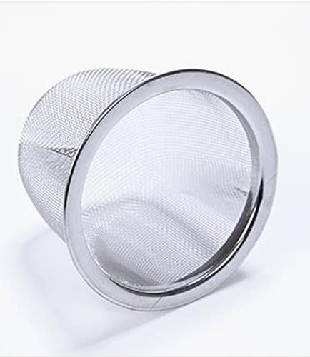Wiederverwendbare Edelstahl-Mesh Teesieb Teesieb Teekanne Teeblatt Gewürzfilter Gläser Küchenzubehör Durchmesser robust und langlebig Wiederverwendbare Edelstahl-Mesh Teesieb Teesieb Teekanne Teeblatt Gewürzfilter Gläser Küchenzubehör Durchmesser robust und langlebig von Unbekannt