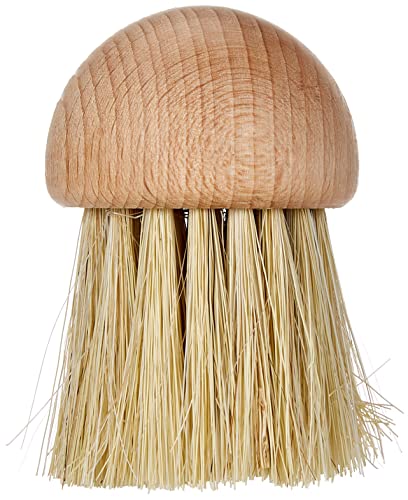 YooCook YC90006 Mushroom Bürste, Holz, Natur-Borste von YooCook