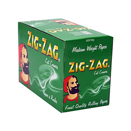 Zig Zag Zigarettenpapier, Grün, 100 Heftchen von ZIG-ZAG