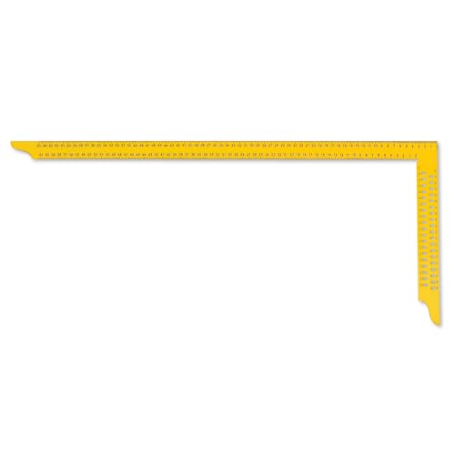 hedue® Zimmermannswinkel ZY - Gelber Zimmermannswinkel groß, Zimmererwinkel mit mm-Skala Typ A und Anreißlöcher, Zimmermann Winkel 700 mm hedue® Zimmermannswinkel ZY - Gelber Zimmermannswinkel groß, Zimmererwinkel mit mm-Skala Typ A und Anreißlöcher, Zimmermann Winkel 700 mm von Hedue