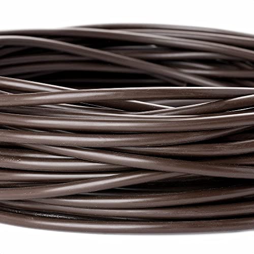 Zuleitung H03VV-F 3 x 0,75mm PVC isolierte Rundleitung Leuchtenkabel Lampenkabel Kabel Anschlusskabel (10m, braun) von ORION LIGHTSTYLE