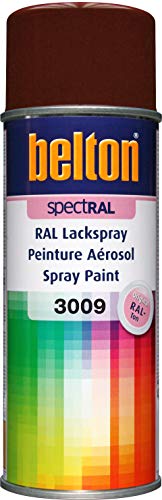 belton spectRAL Lackspray RAL 3009 oxidrot, glänzend, 400 ml - Profi-Qualität von belton