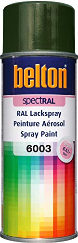 belton spectRAL Lackspray RAL 6003 olivgrün, glänzend, 400 ml - Profi-Qualität von belton