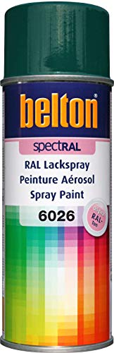 belton spectRAL Lackspray RAL 6026 opalgrün, glänzend, 400 ml - Profi-Qualität von belton