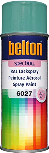 belton spectRAL Lackspray RAL 6027 lichtgrün, glänzend, 400 ml - Profi-Qualität von belton