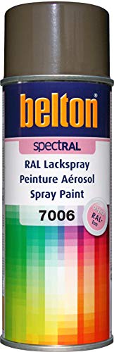 belton spectRAL Lackspray RAL 7006 beigegrau, glänzend, 400 ml - Profi-Qualität von belton