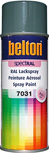 belton spectRAL Lackspray RAL 7031 blaugrau, glänzend, 400 ml - Profi-Qualität von belton