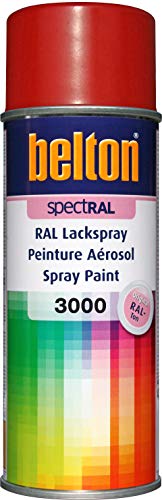 belton spectRAL Lackspray RAL 3000 feuerrot, seidenglänzend, 400 ml - Profi-Qualität belton spectRAL Lackspray RAL 3000 feuerrot, seidenglänzend, 400 ml - Profi-Qualität von belton