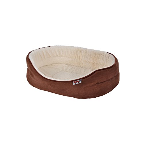 Unbekannt codico 6 cou279ch T55 Hundebett Design Fleece Farbe Polyester Schokolade/Beige 55 x 38 x 14,5 cm von Unbekannt