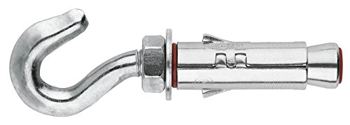 hi-index ahiga0645 Verankerung verzinkt Haken x 06 045-Spiralbohrer 12 (Beutel von 100 Sie) von INDEX
