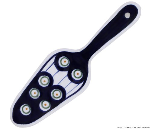 kleiner Tortenheber Original Bunzlauer Keramik 18.3x5.4cm im Dekor 8 kleiner Tortenheber Original Bunzlauer Keramik 18.3x5.4cm im Dekor 8 von Bunzlauer keramik