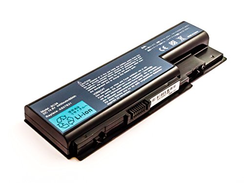 MobiloTec Akku kompatibel mit Acer Aspire 8730G-644G32MN, Notebook/Netbook/Tablet Li-Ion Batterie von Mobilotec