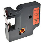 D1 S0720570 / 45017 Kompatibles Dymo Beschriftungsband Selbstklebend Schwarz auf Rot 12 mm x 7m von Unbranded