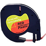 LT Beschriftungsband Kompatibel DYMO 91223 5D91223-WT Selbsthaftend Rot 56 mm x 4 m von Unbranded